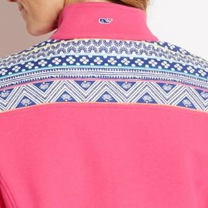 Pink Tribal Vineyard Vines Shep Shirt